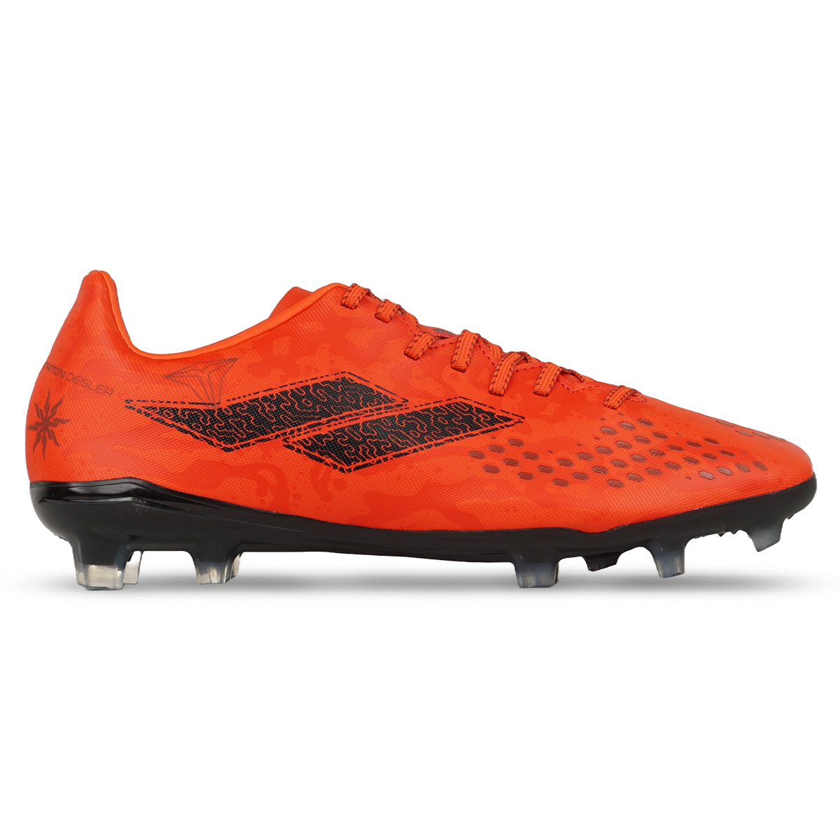 Sepatu Bola Mills Triton Deisler 1.2 Prime FG - Coral Red/Black