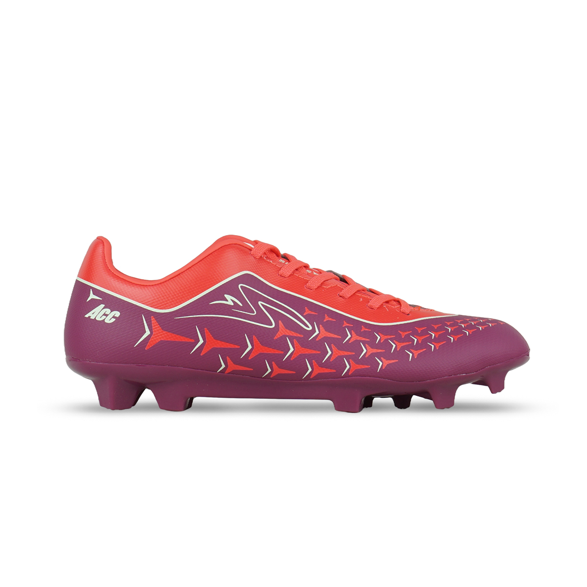 Sepatu Bola Anak Specs Accelerator Alphaform JR FG - Purple Wine/Diva Pink/Mushy Mint