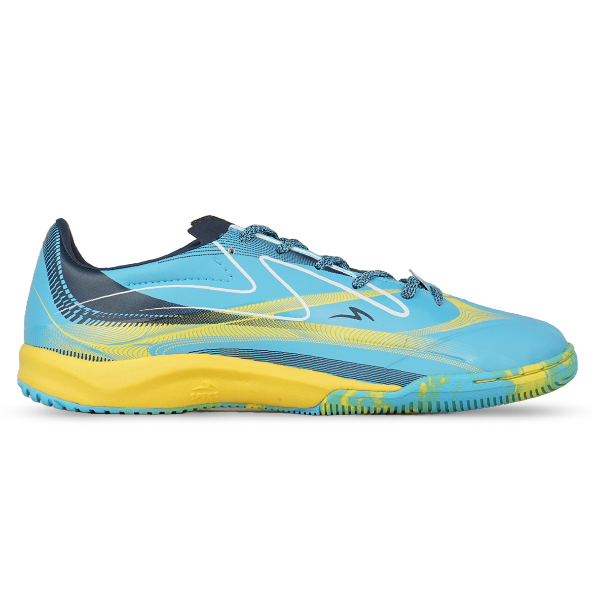 Sepatu Futsal Specs Galactica Morph IN - Aquarius/Cyber Yellow