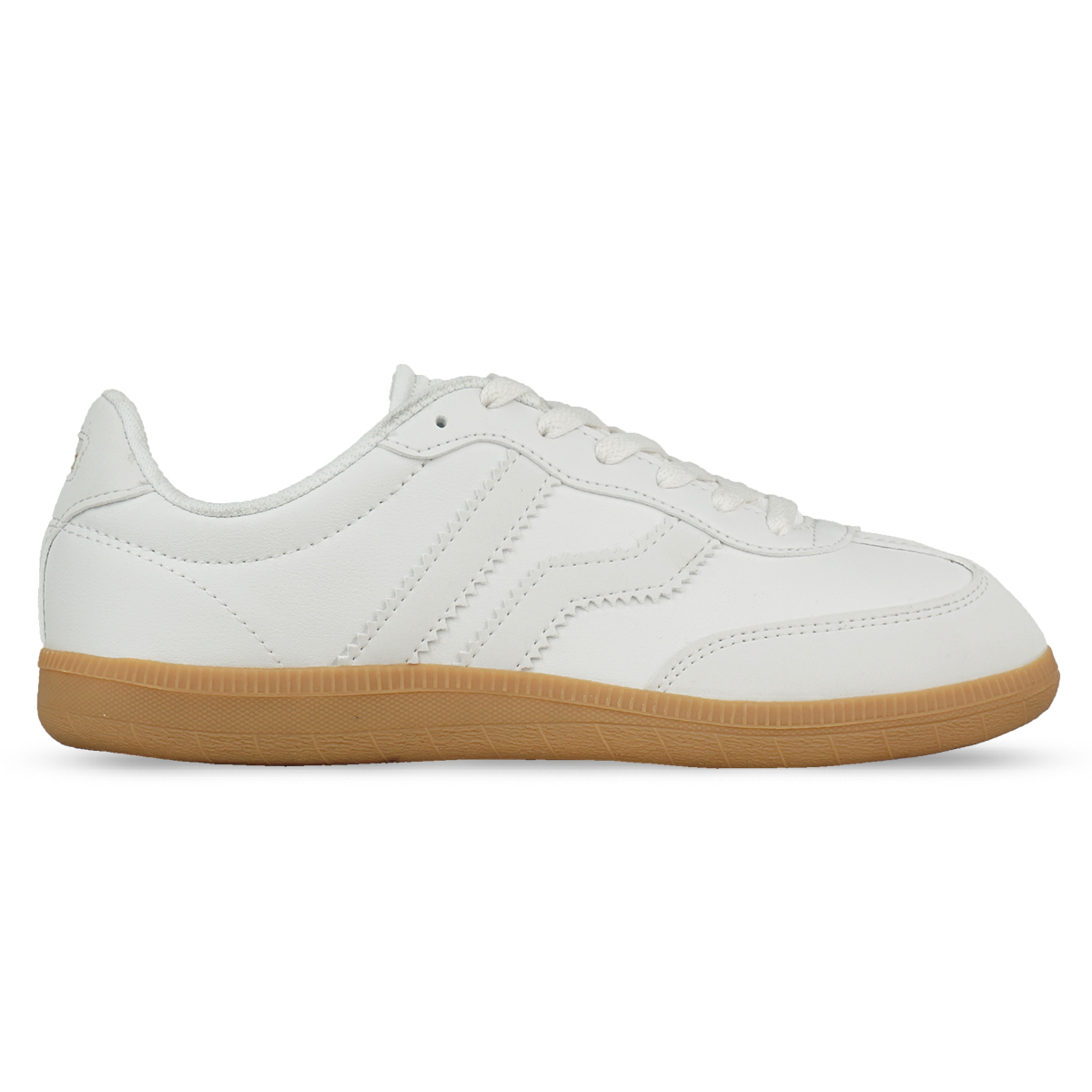 Sepatu Casual Piero Grand London - White/Gum/White