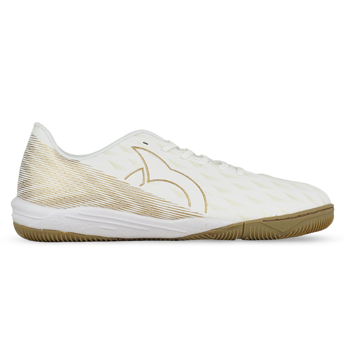 Sepatu Futsal Ortuseight Forte Ascalon IN - White/Gold