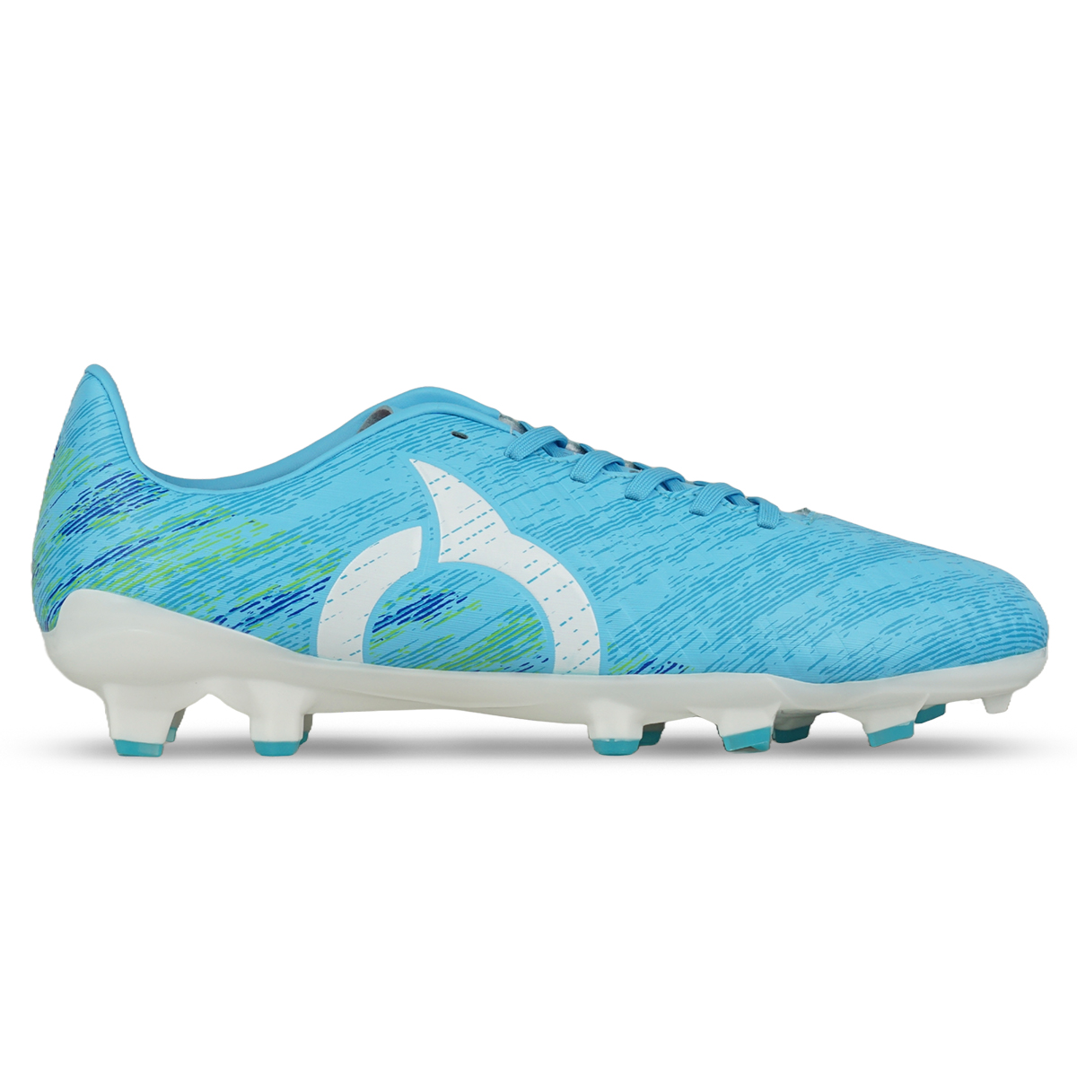 Sepatu Bola Ortuseight Forte Vantage V2 FG - Cyan/White