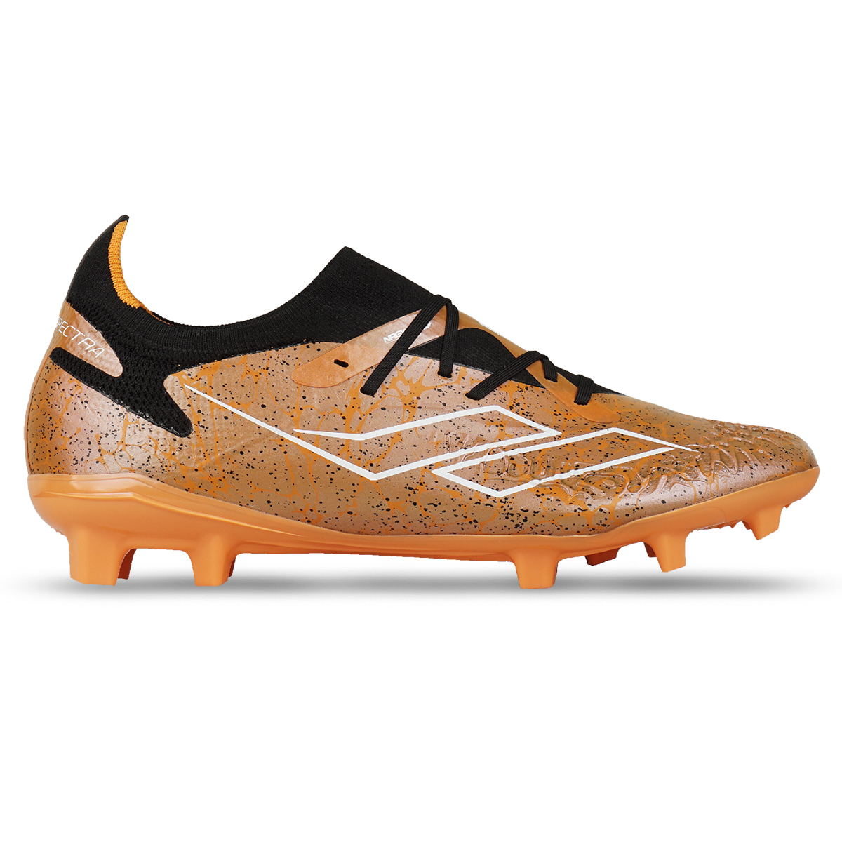 Sepatu Bola Mills Xyclops Spectra FG - Metallic.Copper/Black/White