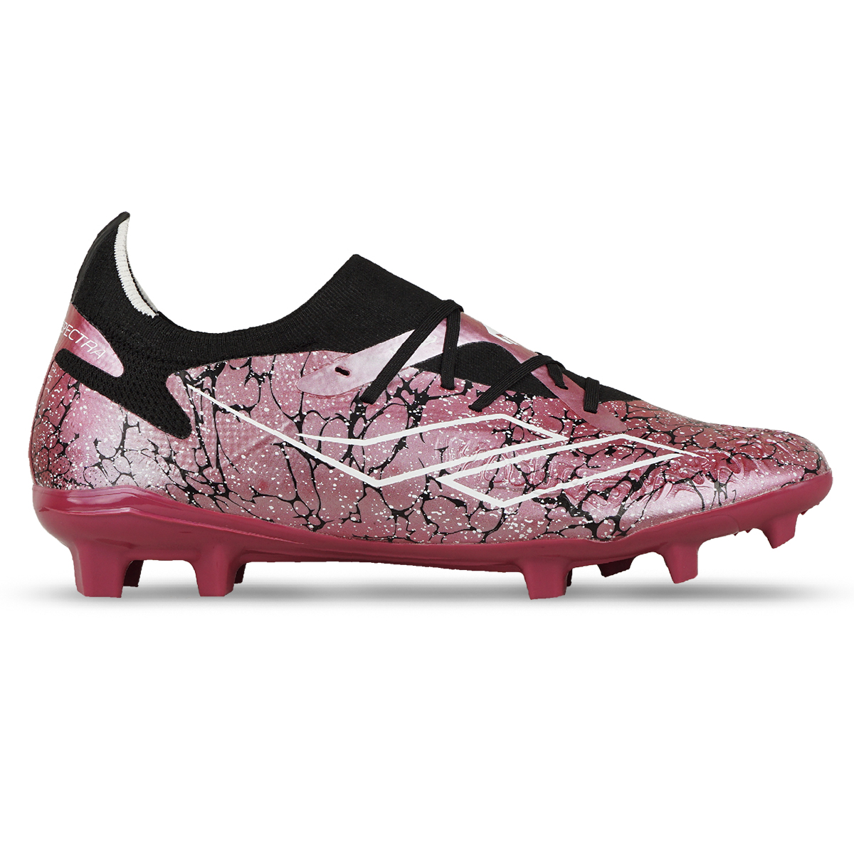 Sepatu Bola Mills Xyclops Spectra FG - Pearlized.Magenta/Black/White