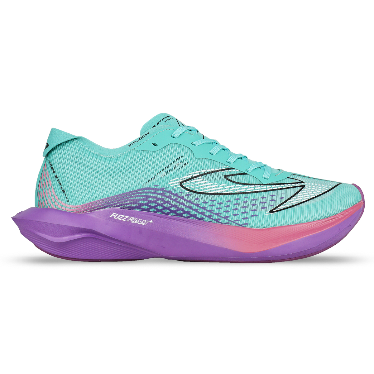 Sepatu Running 910 Haze Strike Pro - Hijau-Tosca/Ungu/Merah-Muda