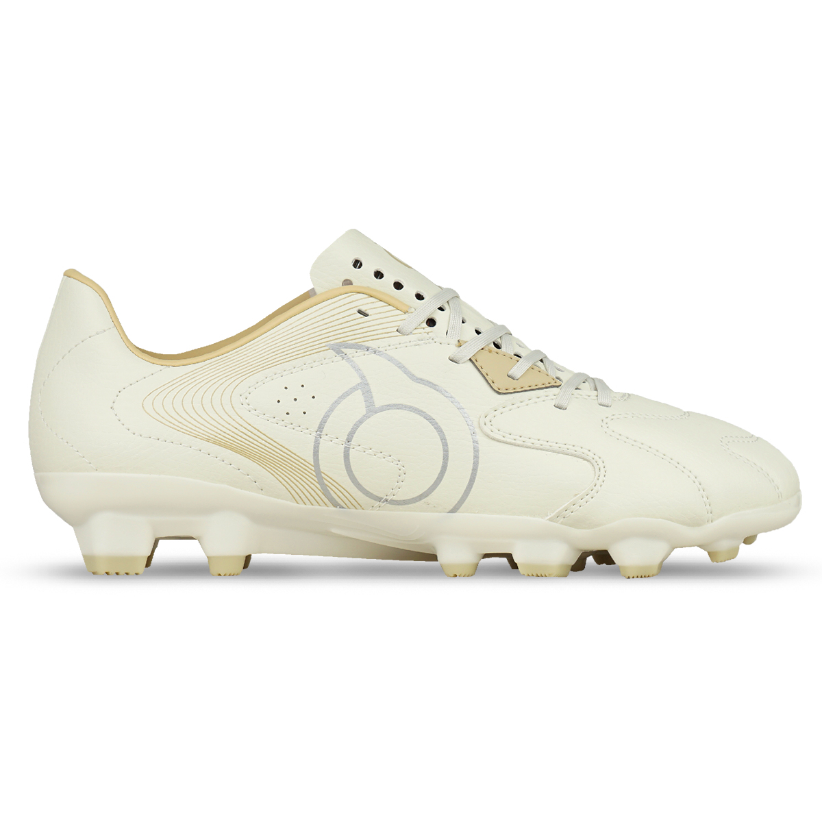 Sepatu Bola Ortuseight Olympico V3 FG - Off White/Gold