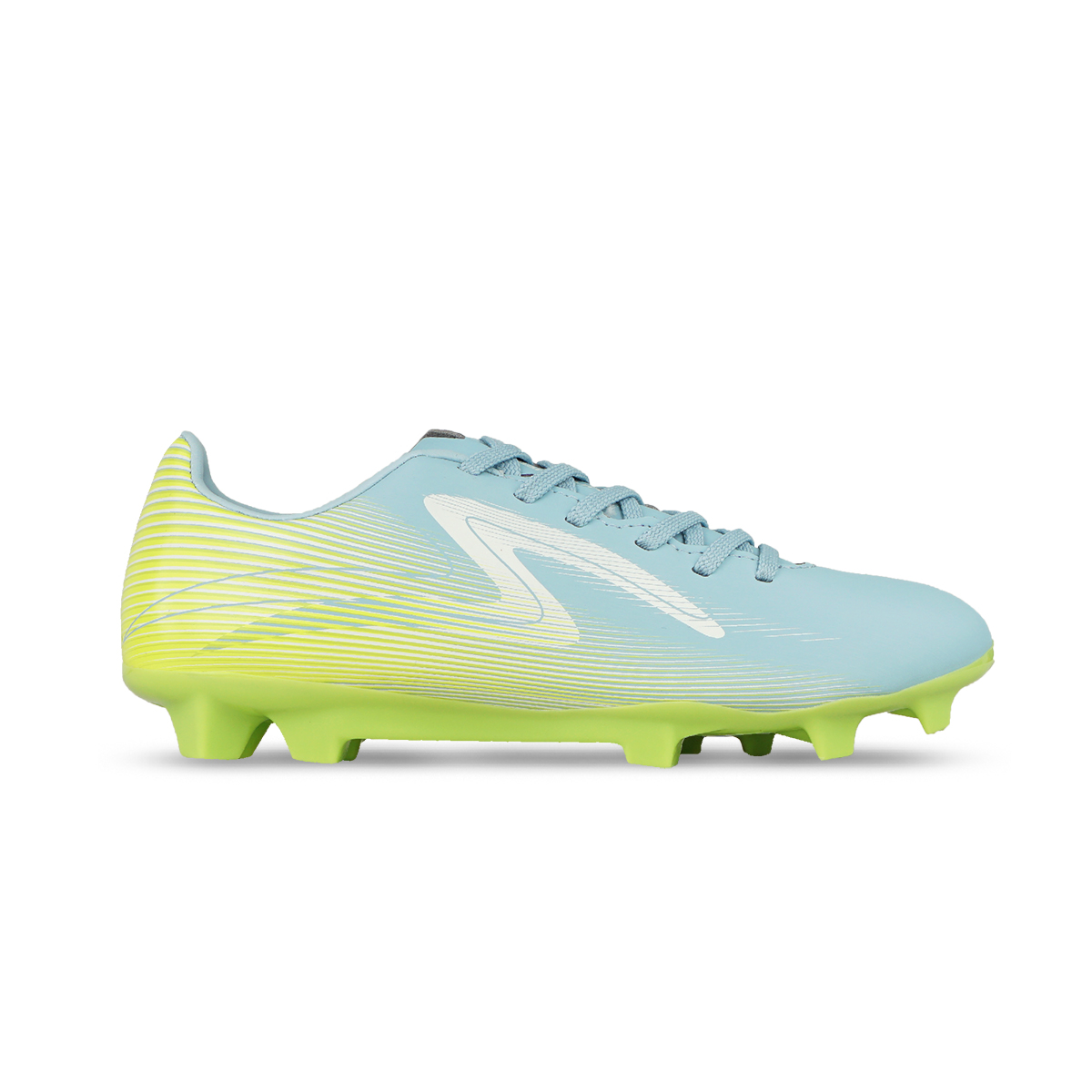 Sepatu Bola Anak Specs Aerodyne JR FG - Sterling Blue/Mystic Blue/Yellowish Green
