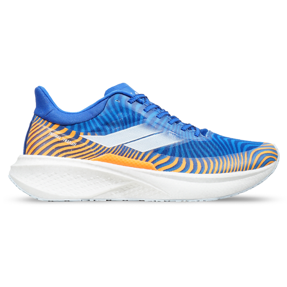 Sepatu Running Mills Enermax Dynaplate - Royal.Blue/Orange/White