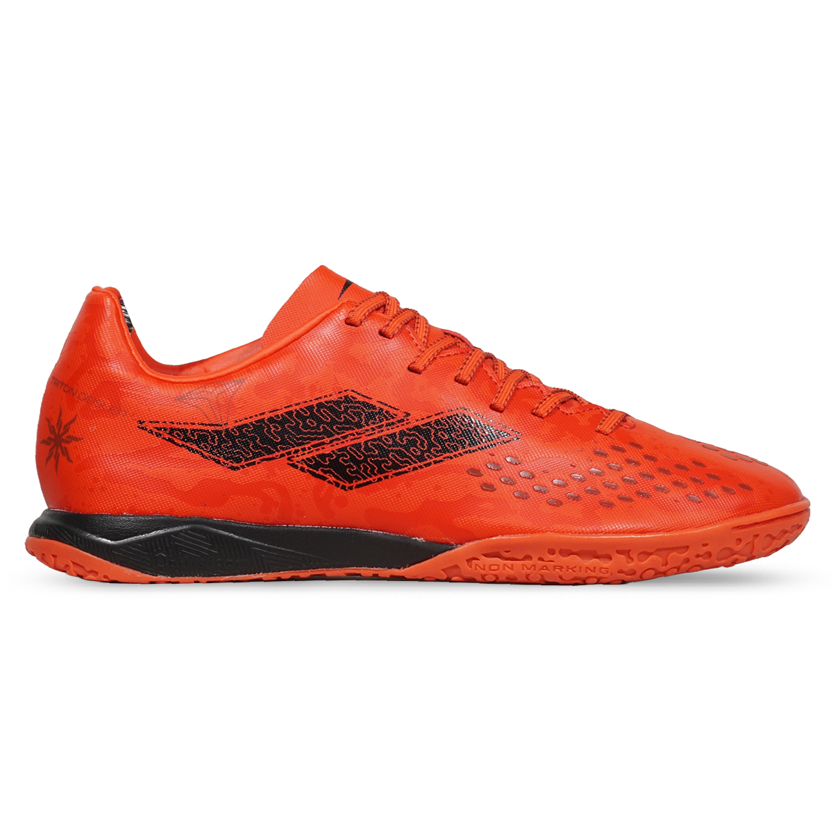 Sepatu Futsal Mills Triton Deisler 1.2 Prime IN - Coral.Red/Black