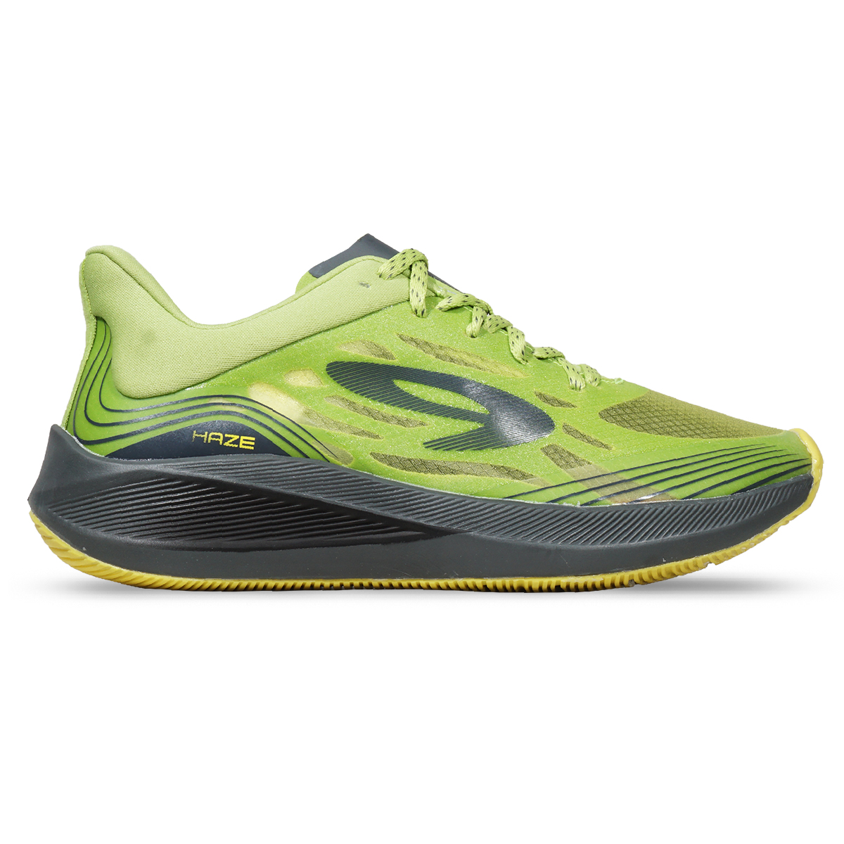 Sepatu Running 910 Haze Vision 1.0 - Hijau/Abu-Abu/Kuning