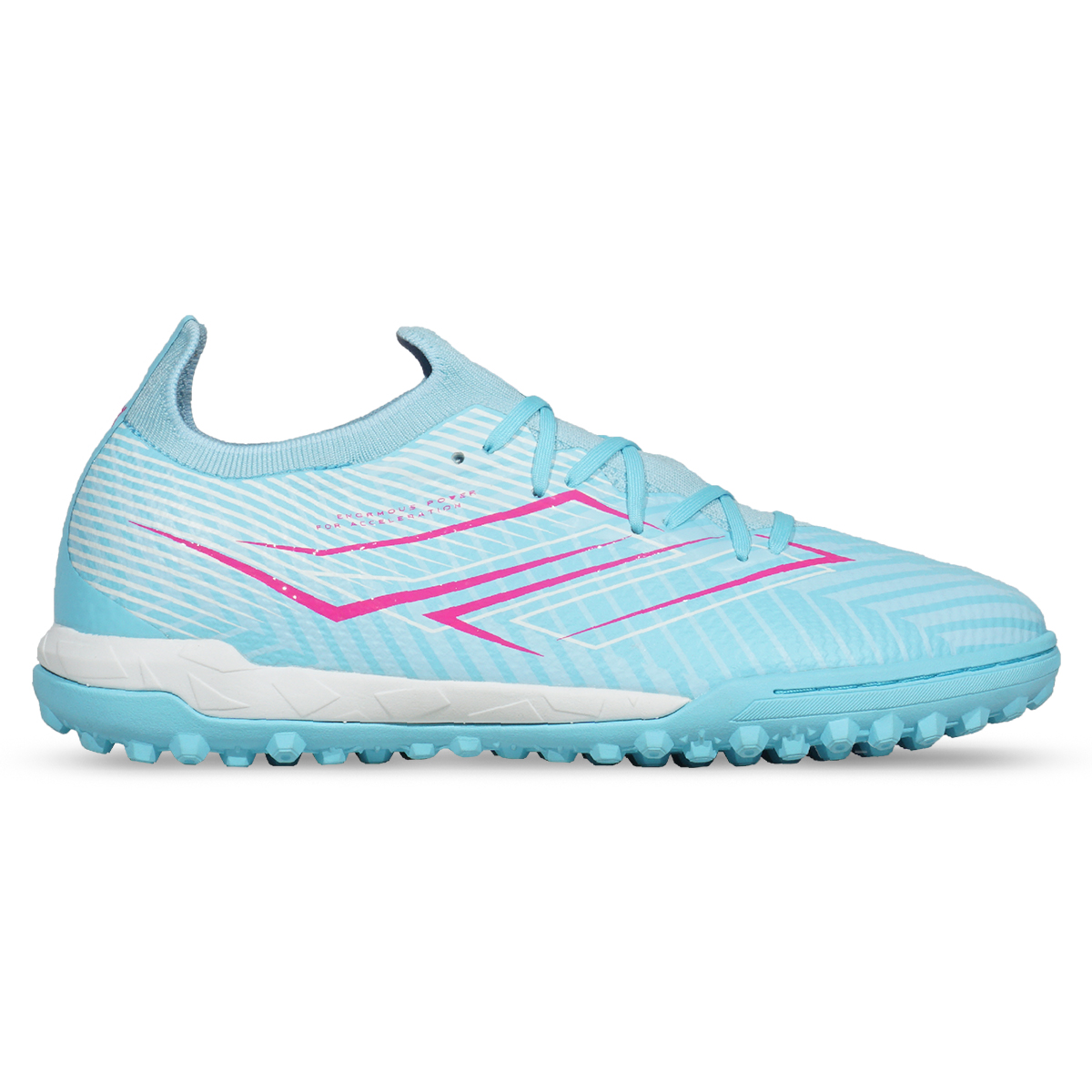 Sepatu Futsal Mills Xyclops Helios Turf - Sky.Blue/Magenta