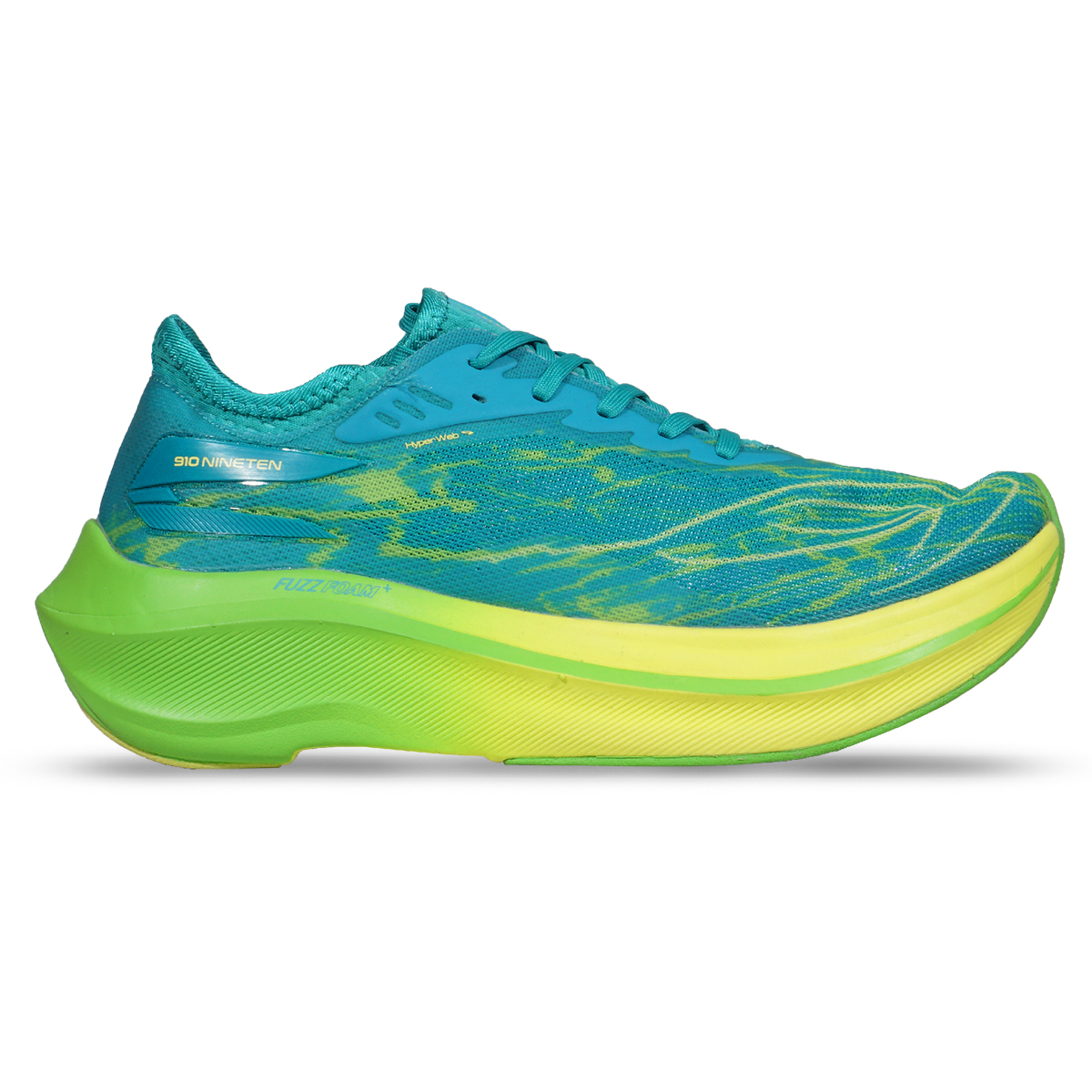Sepatu Running 910 Haze Veloce - Hijau Tosca/Hijau Neon/Kuning