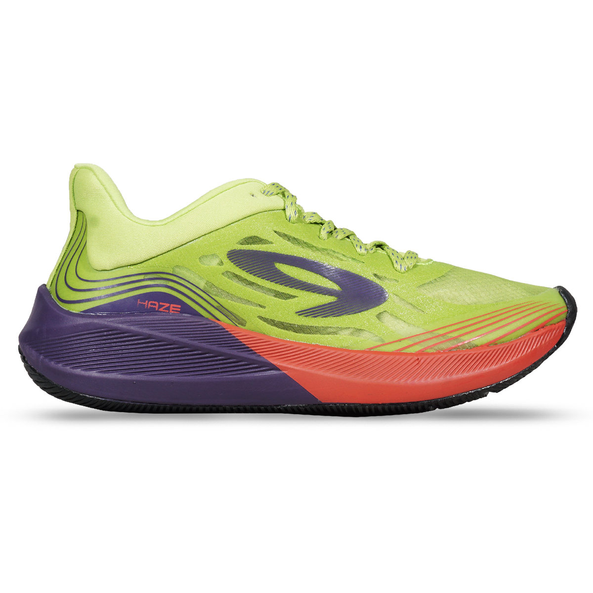 Sepatu Running 910 Haze Vision 1.0 - Hijau Neon/Ungu/Magenta