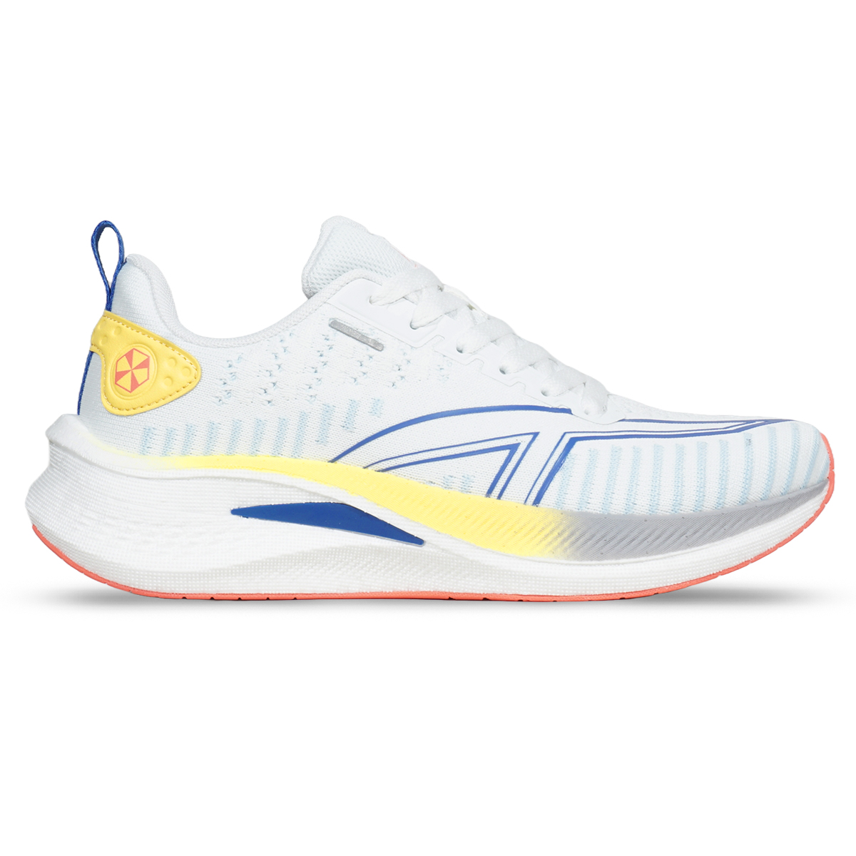 Sepatu Running Hundred Sprintpace HRFS-4M142-2 - White/Blue/Orange Red