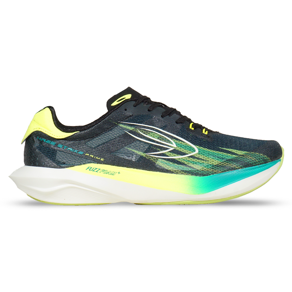 Sepatu Running 910 Haze Strike Prime - Hitam/Hijau Lime