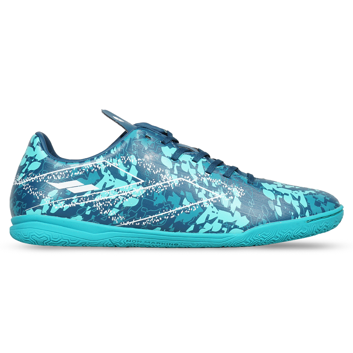 Sepatu Futsal Mills Riyu IN - Dk Pine/Frost Green/White