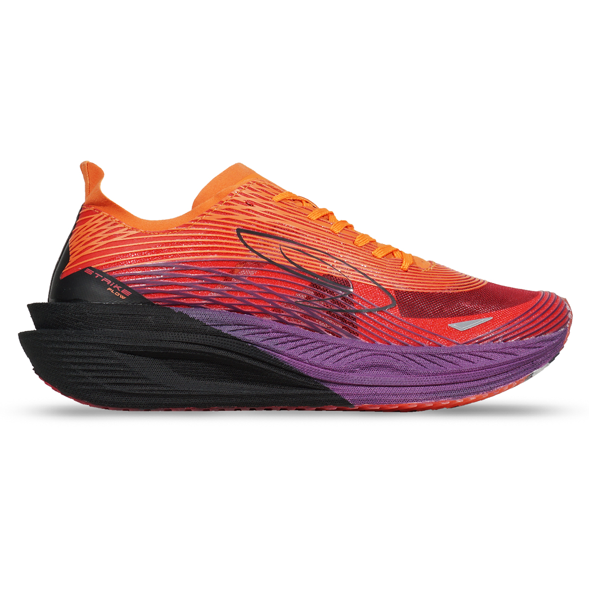 Sepatu Running 910 Haze Flow - Orange/Pink/Ungu/Hitam