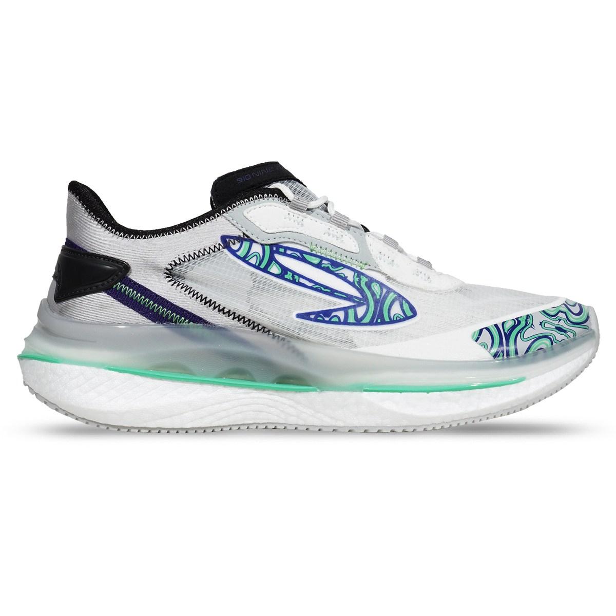 Sepatu Running 910 Sera 2.0 - Putih/Abu/Biru Tua