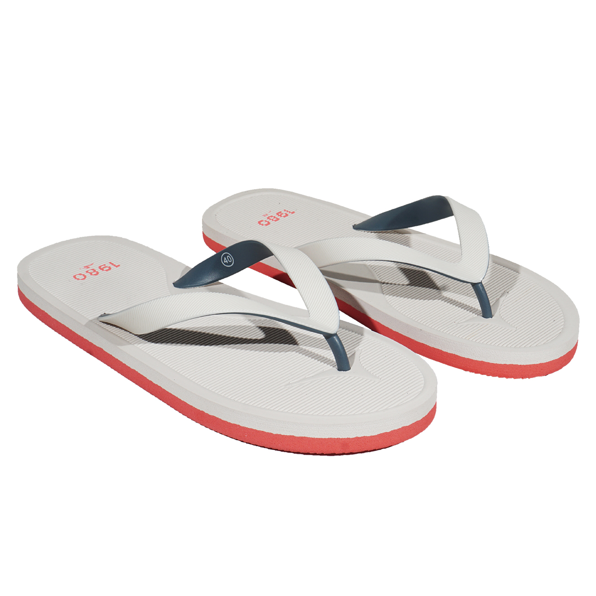 Sandal Specs Wander Flip Flop - White Assylum/Goblin Blue/Georgia Peach