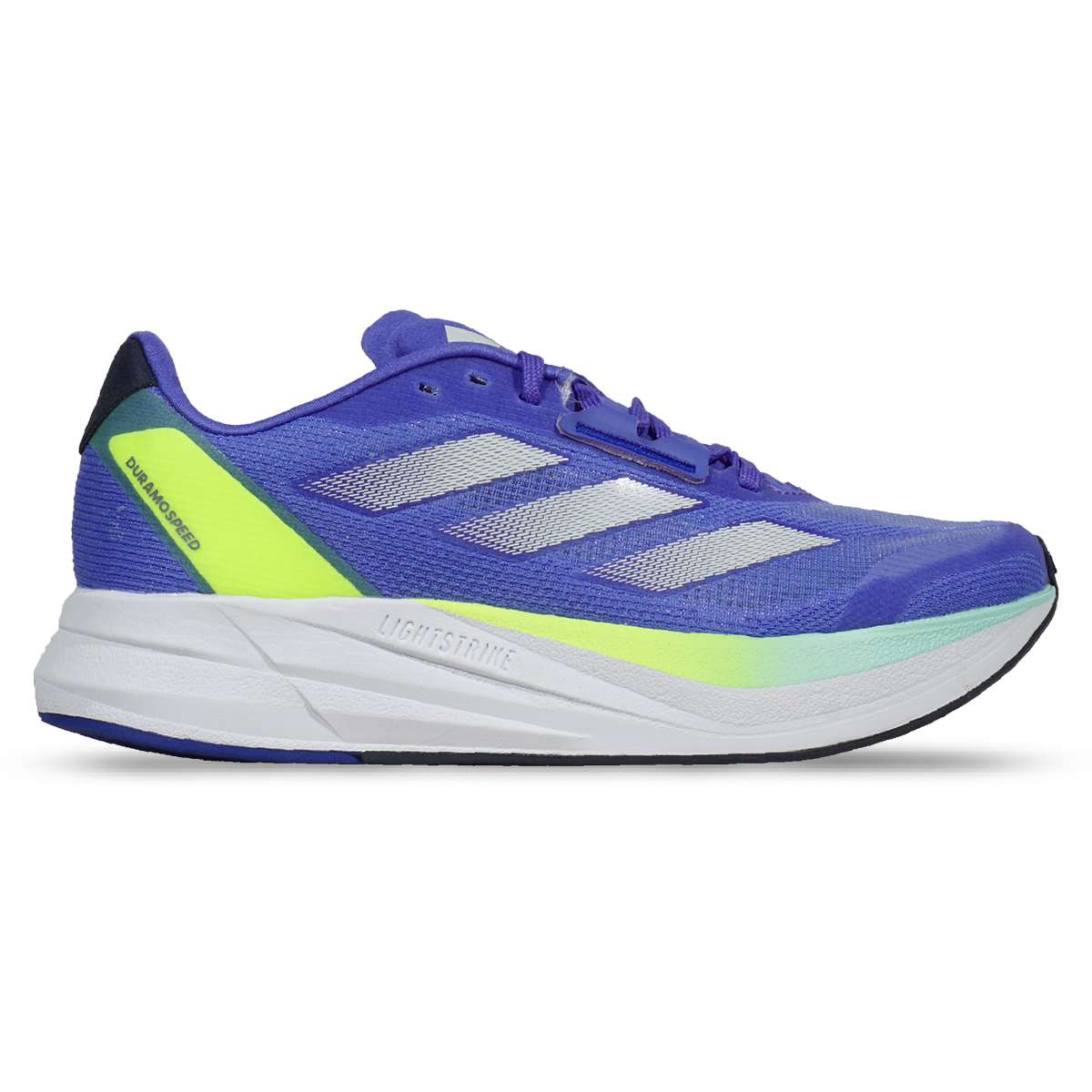 Sepatu Running Adidas Duramo Speed M IF1204 - Cobalt Blue / Zero Metalic / Flash Aqua