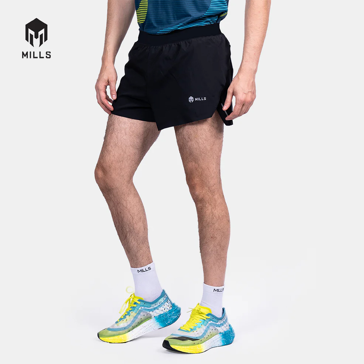 Celana Mills Vent Pro Running Short Men 13012 10 - Black