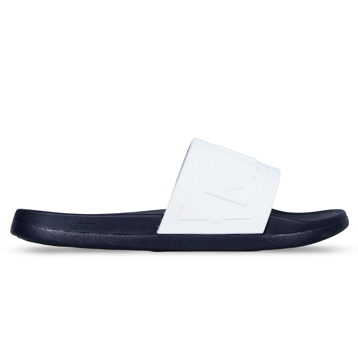 Sandal Mills Hopper Go Slides - White/Black