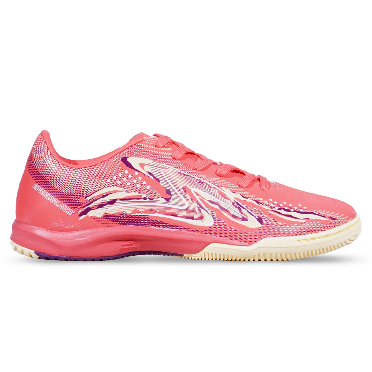 Sepatu Futsal Specs Speedblaze 4 IN - Georgia Pink/Gum Drop/Double Cream