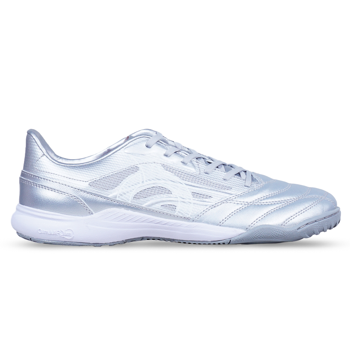 Sepatu Futsal Ortuseight Vision V5 IN K-Lea - Silver/White