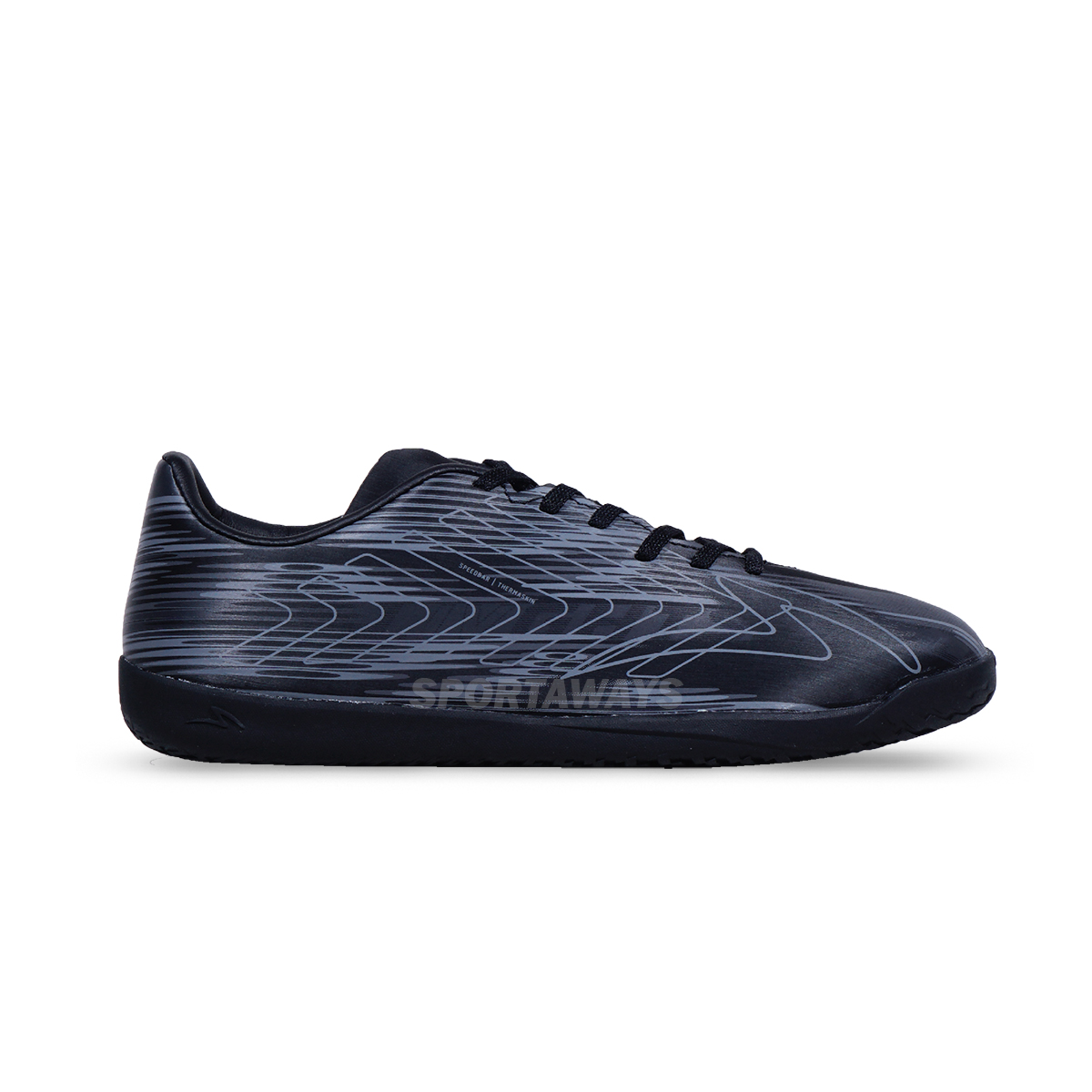 Sepatu Futsal Specs Accelerator Lightspeed 4 Nitro JR IN - Black/Nine Iron/Copper