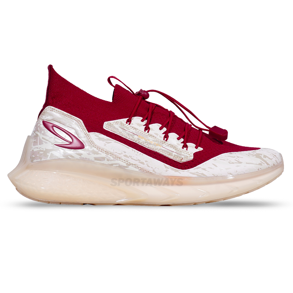 Sepatu Running 910 Yuka Ace 1.5 - Merah Maroon/Hitam