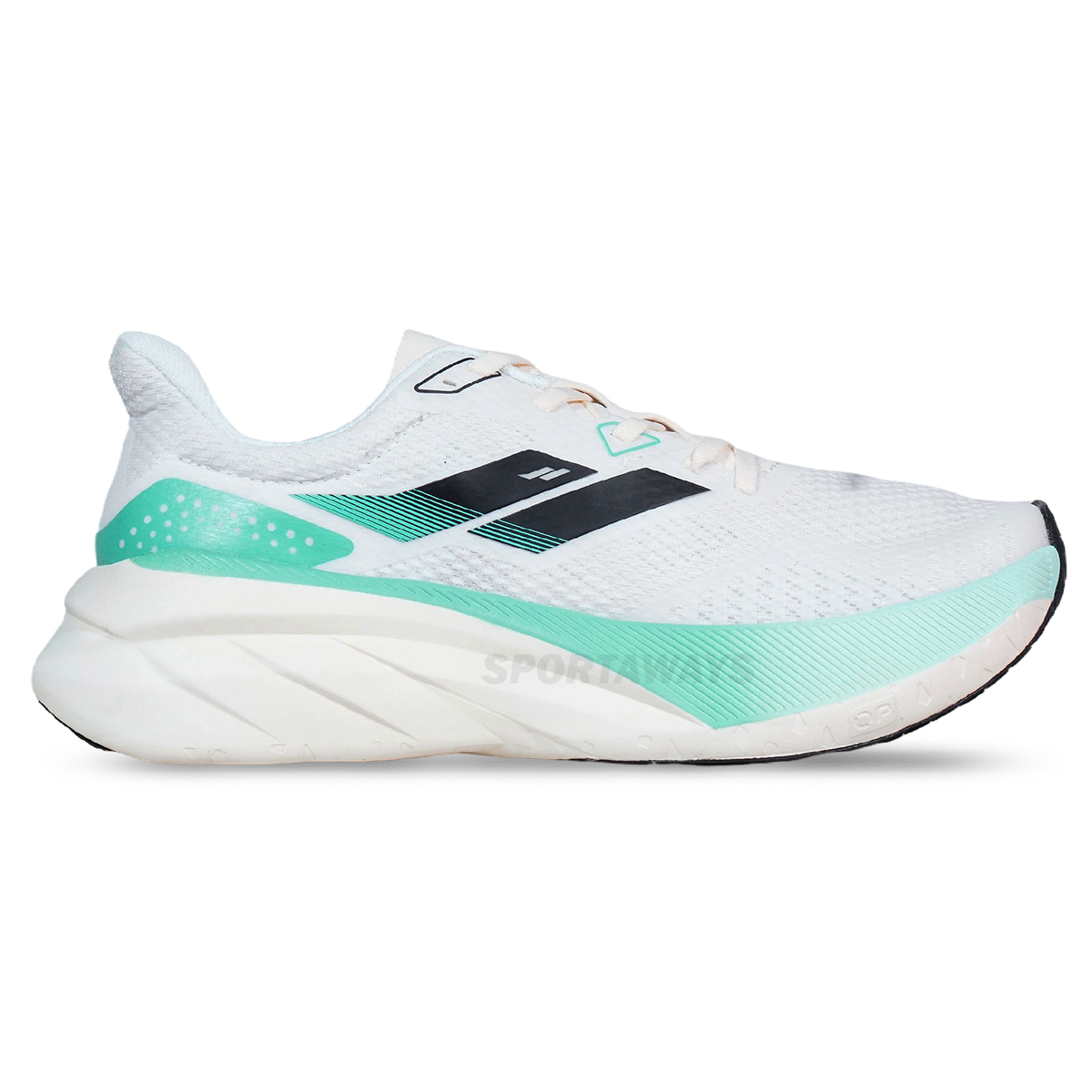 Sepatu Running Mills Enerstrike Zenith - Winter White/White/Green