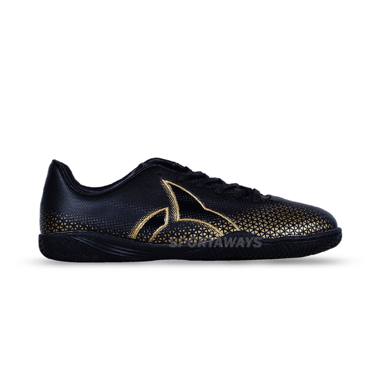 Sepatu Futsal Ortuseight Sirius IN JR - Black/Gold