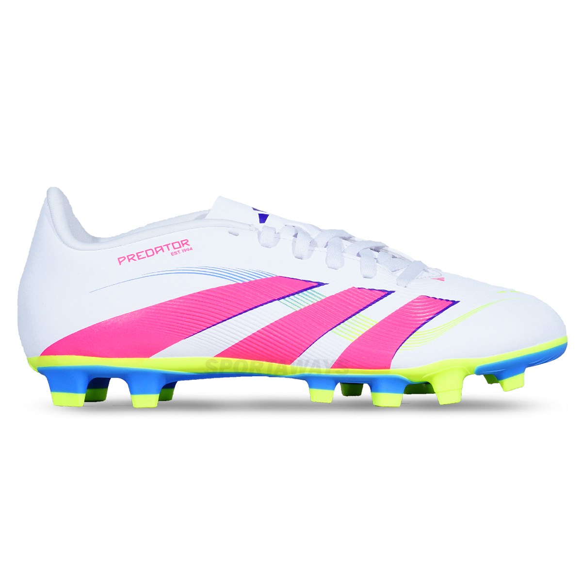 Sepatu Bola Adidas Predator Club FG ID1323 - Ftwwht/Lucpnk/Luclem Ftwbla