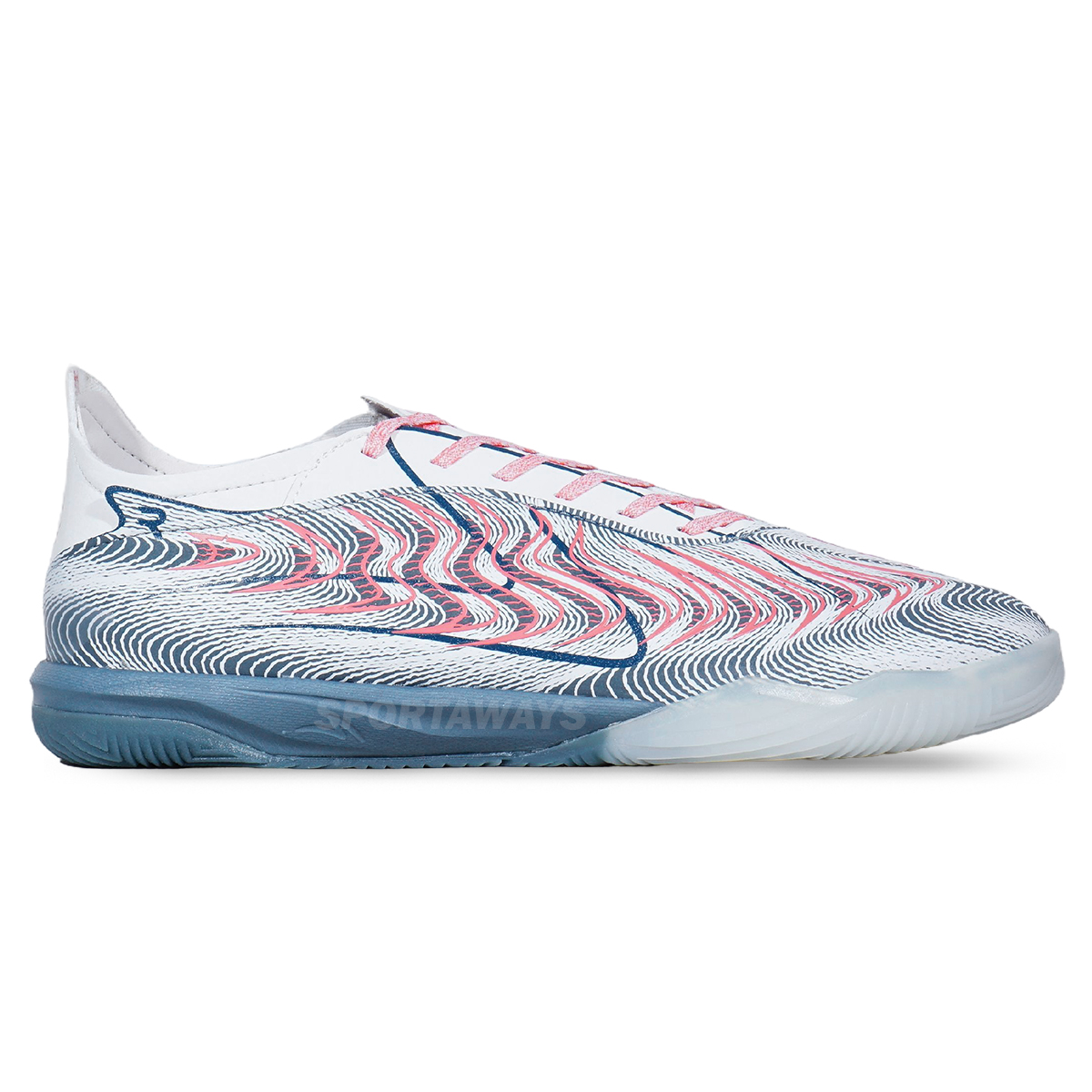 Sepatu Futsal Specs Reacto Deviant Pro IN - White Assylum/Georgia Peach/Goblin Blue