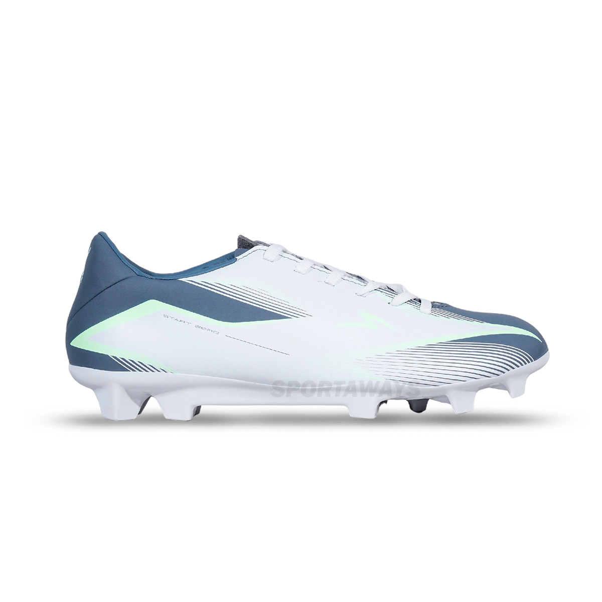 Sepatu Bola Anak Specs XLR 3 JR FG - Goblin Blue/White/Patina Green