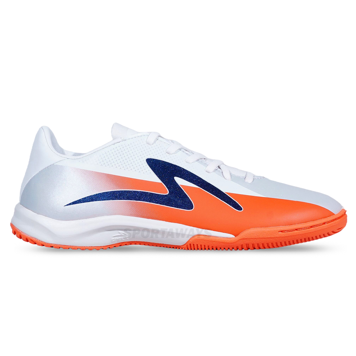 Sepatu Futsal Specs Velocity Pure IN - Vapor Gray/Oxy Fire
