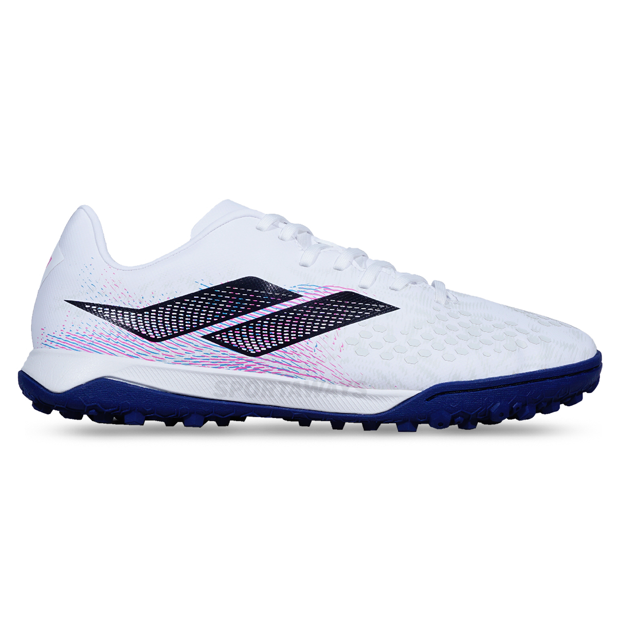 Sepatu Bola Mills Triton Deisler 1.9 Match TF - White/Navy/Multicolor