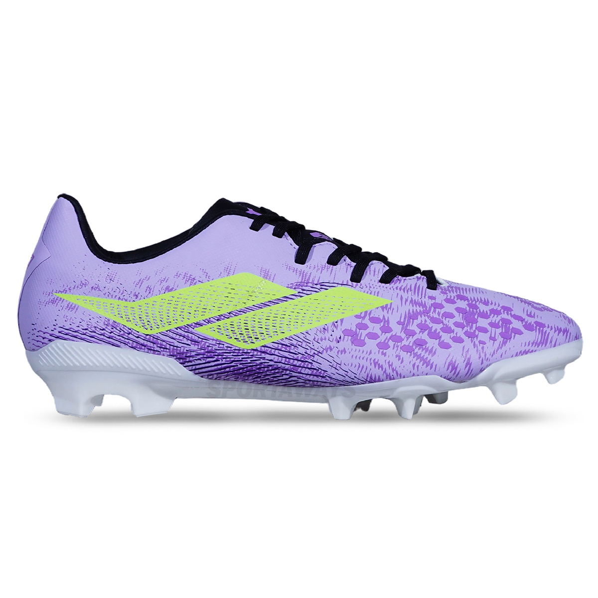 Sepatu Bola Mills Triton Deisler 1.9 Match FG - Violet/Black/White