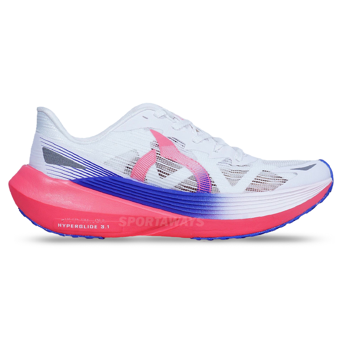 Sepatu Running Ortuseight Hyperglide 3.1 - White/Indigo