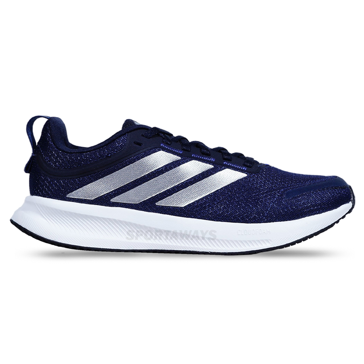 Sepatu Running Adidas Runblaze M JQ0631 - Dark Blue/Silver Metallic/Legend Ink