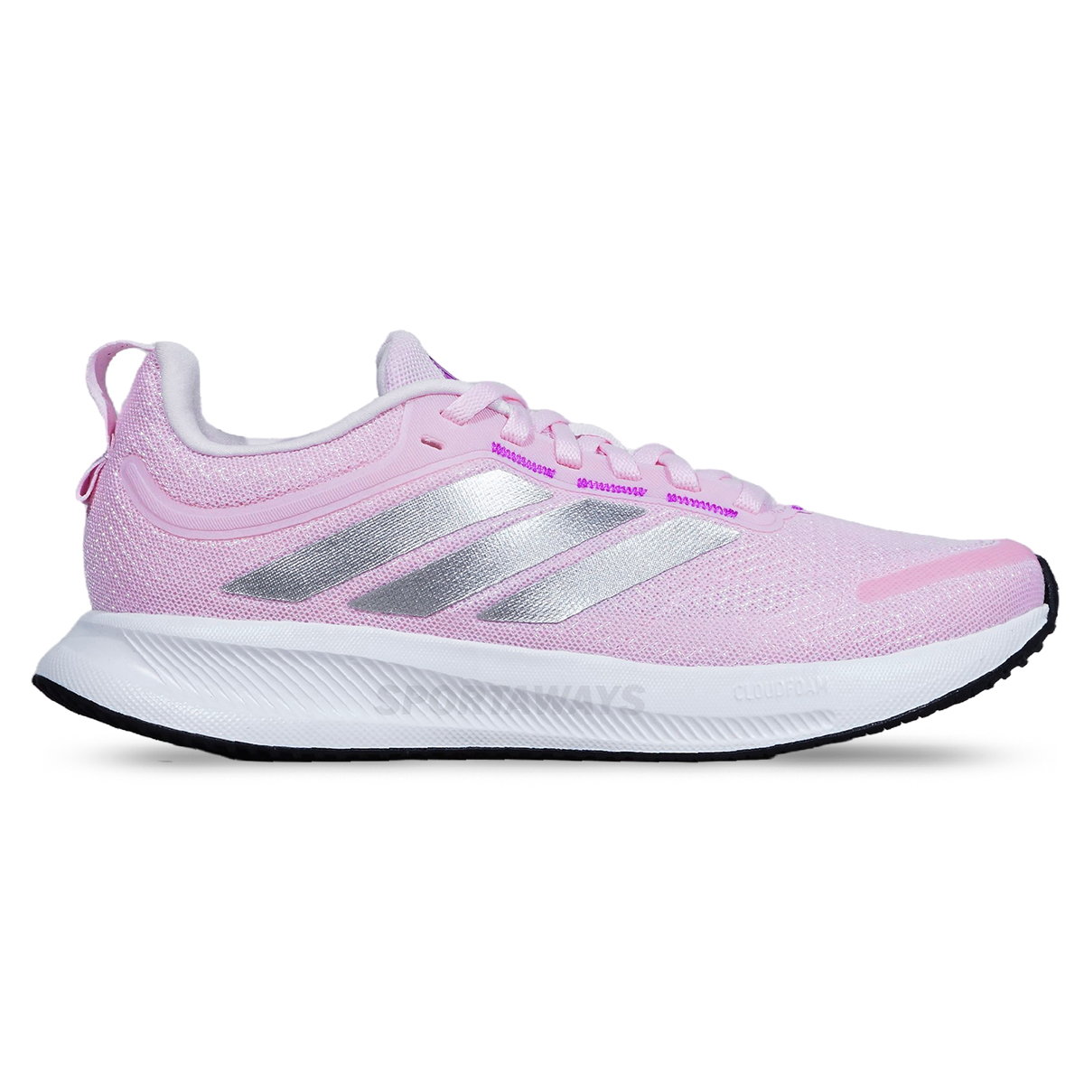 Sepatu Running Adidas Runblaze W JQ5749 - Clear Pink/Silver Metallic/Almost Pink