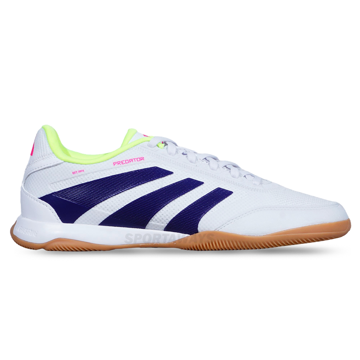 Sepatu Futsal Adidas Predator League IN ID3780 - Ftwwht/Cpurpl/Luclem Ftwbla