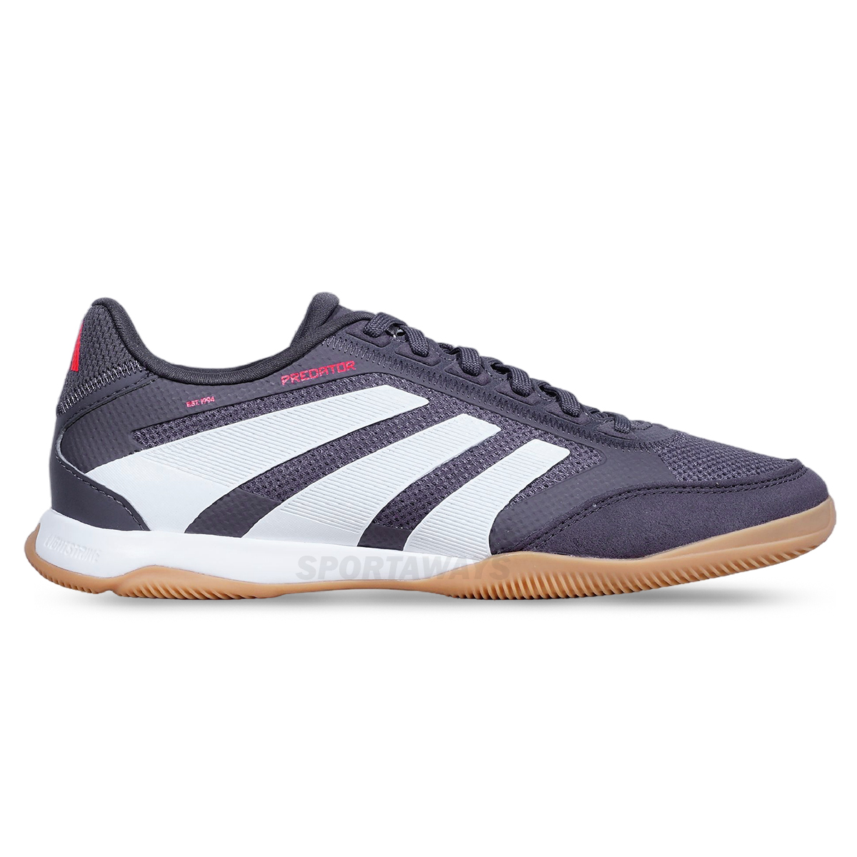 Sepatu Futsal Adidas Predator League IN ID3782 - Grestr/Ftwwht/Lucred Strgri/Ftwbla