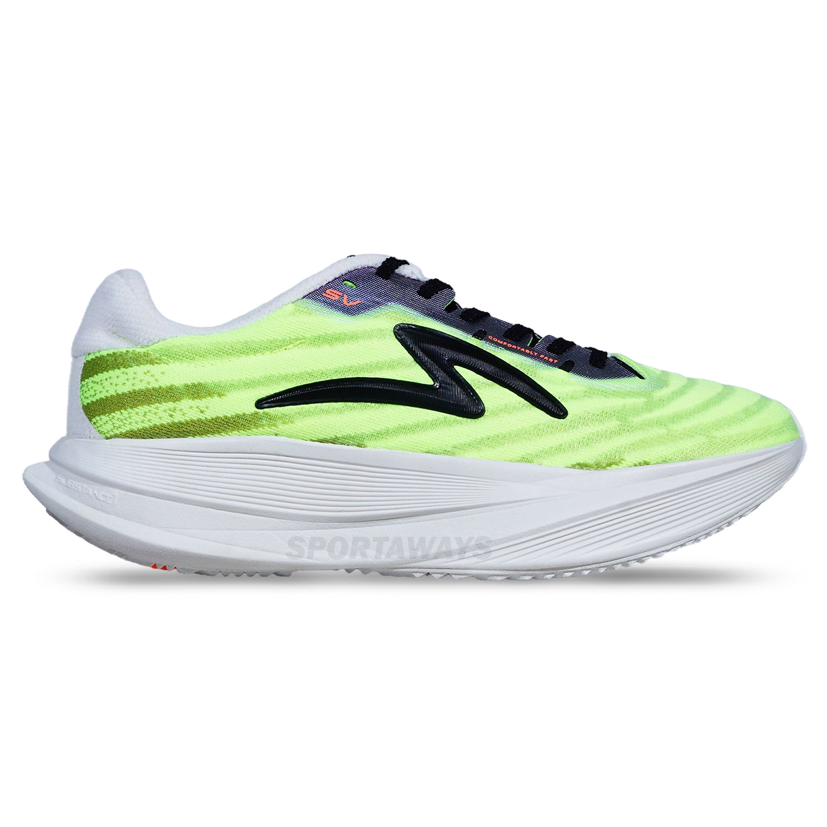Sepatu Running Specs Flybird Prime SV Subs1 - Lucid Lemon/Laurel Wreath/Black