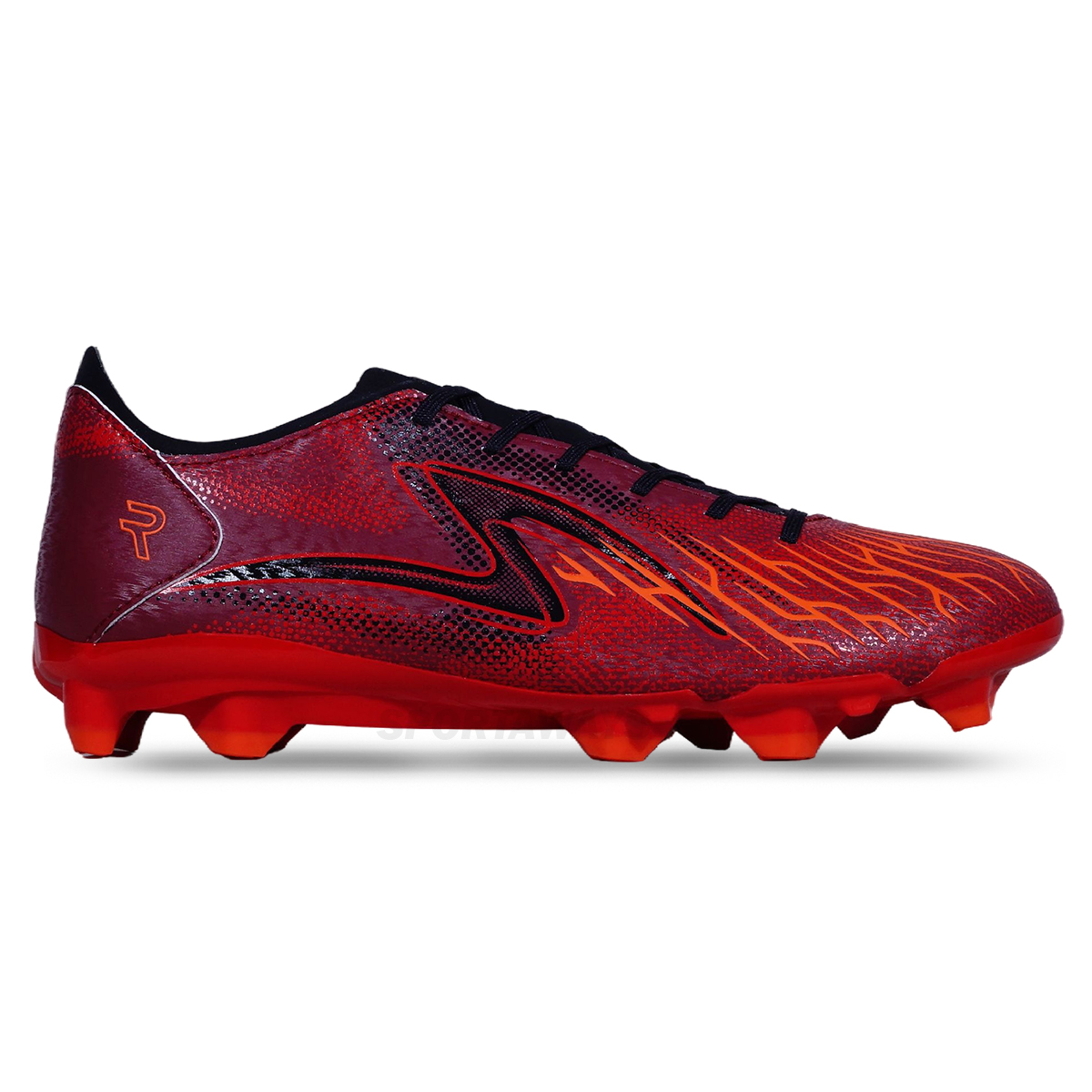 Sepatu Bola Specs Carnage FG - Rhubarb/Falme Scarlet/Antracite
