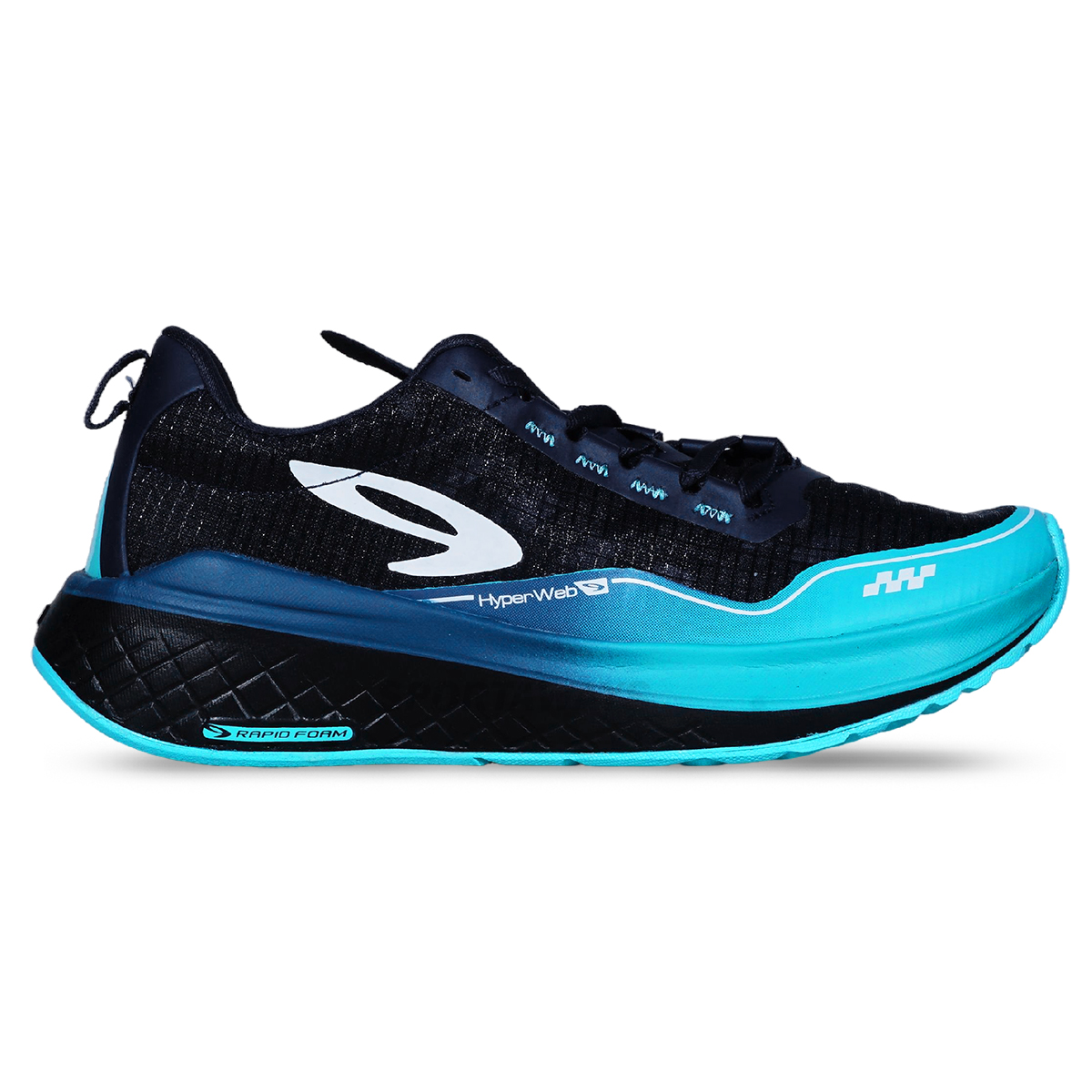 Sepatu Running 910 Ultra Ekiden 1.0 - Biru Navy/Hijau Tosca/Hitam Putih