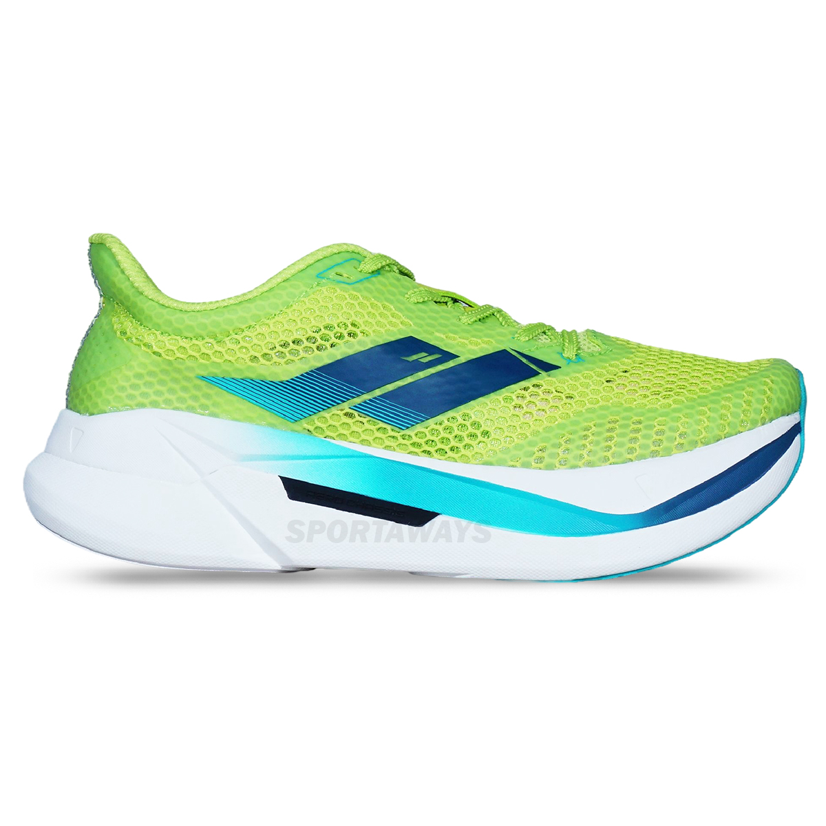 Sepatu Running Mills Enerpro Zenith - Neon Lime/Poseidon Blue/Turqouise