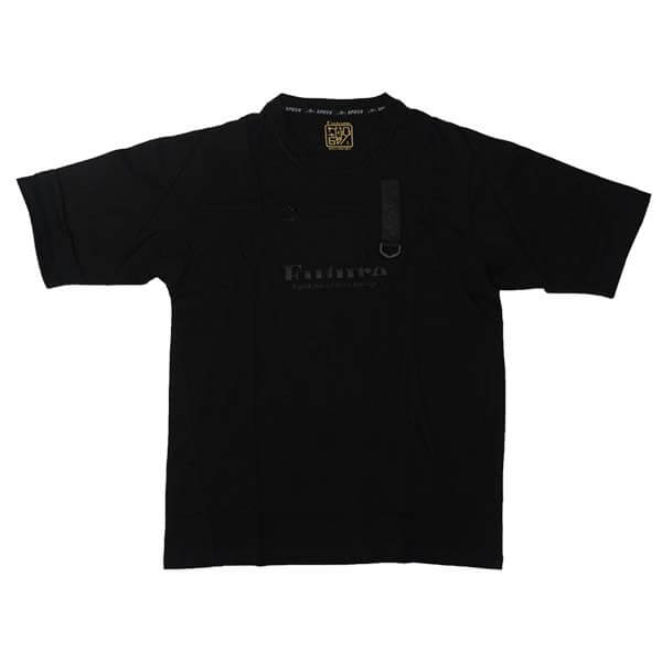 Baju Specs Runtuboy Futurist Oversized Tee (M) - Black