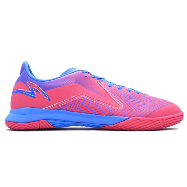 Sepatu Futsal Specs Accelerator Illuzion 3 Pro IN - Bondi Blue/Mandy/Botticelli