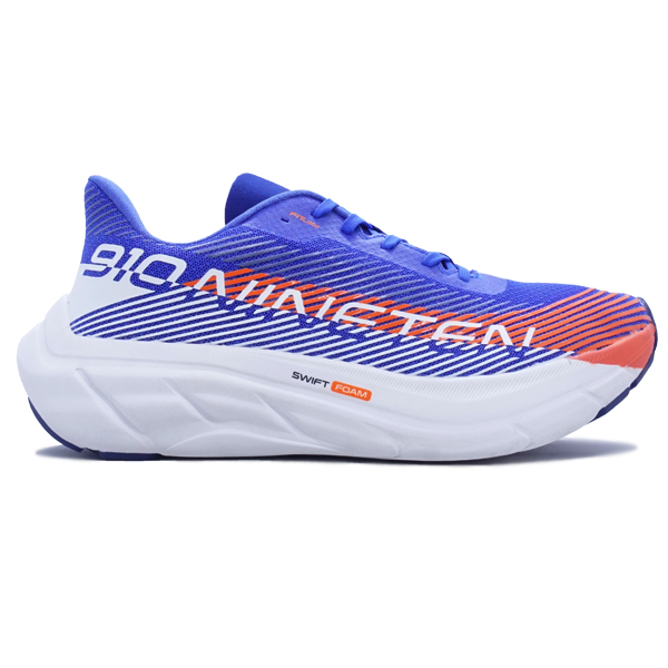 Sepatu Running 910 Reishika Bolster - Biru/Jingga/Putih